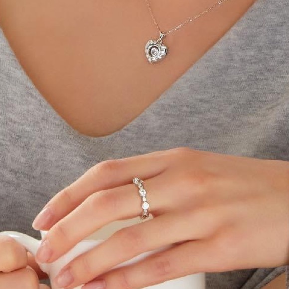 Tocara 1 ring - Size 10 NEW Retired Gwen Ring Sterling Silver - Picture 3 of 5